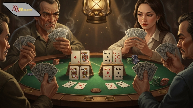 Cách tính chi trong bài Mậu Binh chính xác và cực dễ hiểu