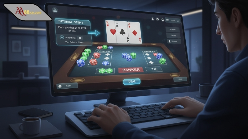 Hướng dẫn chơi Baccarat cho người mới từ A đến Z chi tiết 1 Hướng dẫn chơi Baccarat cho người mới từ A đến Z chi tiết